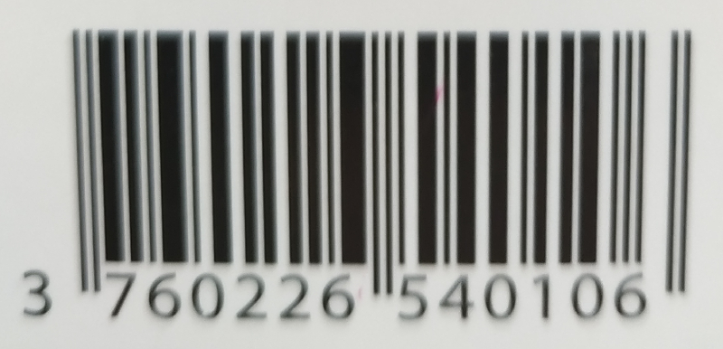 Barcode Foam Fake<br>3760226540106